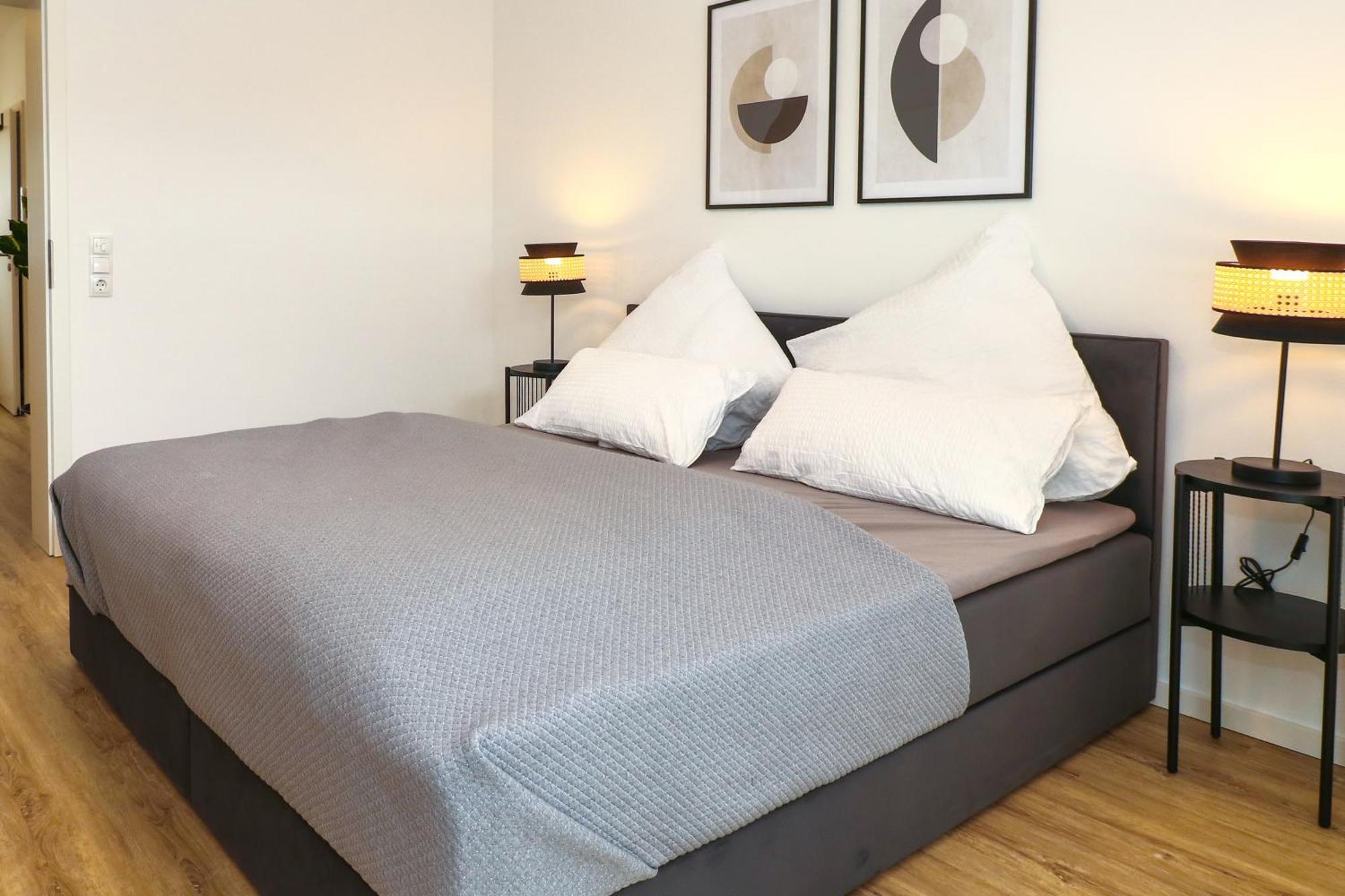 Lightplace - Moderne Apartments In Braunschweig - Balkon - Netflix - Am Kanal Eksteriør billede